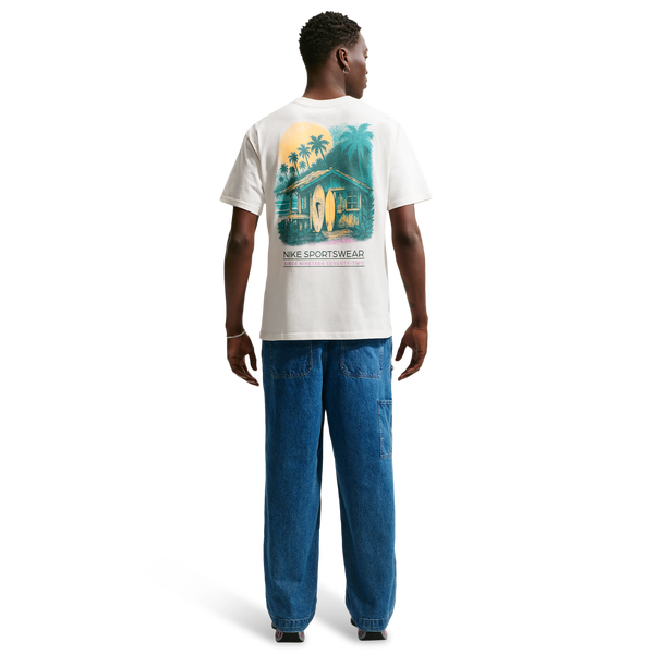 Nike NSW SS Max 90 Tee Jlc - Men's - Sail - Image 4