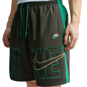 Nike Club Sport Block3 Shorts - Men's - Sequoia/White