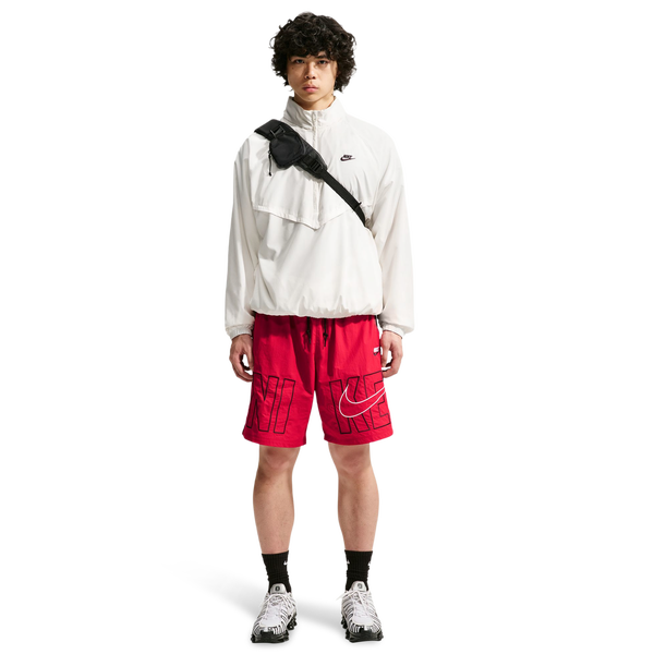 Nike Club Sport Block3 Shorts - Men's - Gym Red/Black - Image 3