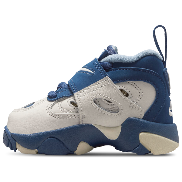 Nike Air Diamond Turf II - Boys' Toddler - Sail/Mystic Navy/Blue Grey - Image 2