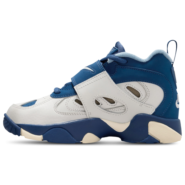 Nike Air Diamond Turf II - Boys' Preschool - Sail/Mystic Navy/Blue Grey - Image 2