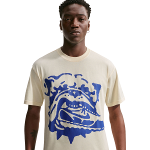 Nike NSW Shoe Dog T-Shirt - Men's - Beige/Blue