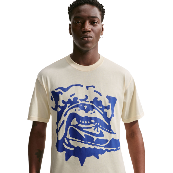 Nike NSW Shoe Dog T-Shirt - Men's - Beige/Blue