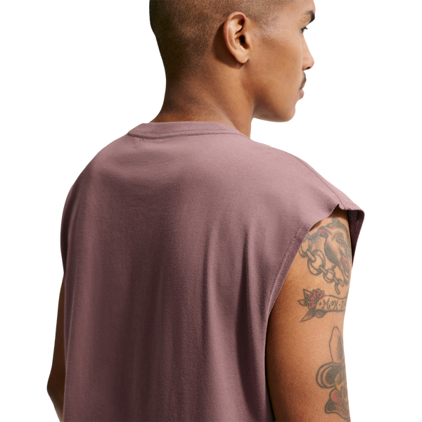 Nike NSW Loose Sleeveless Orange Tee - Men's - Tattoo - Image 2