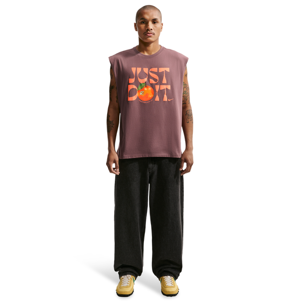 Nike NSW Loose Sleeveless Orange Tee - Men's - Tattoo - Image 3