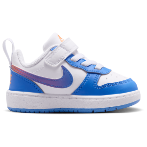 Nike Court Borough Low - Boys' Toddler - Bright Violet/White/Blue Crystal
