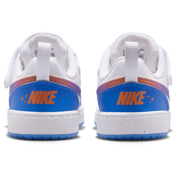 Nike Court Borough Low - Boys' Toddler - Bright Violet/White/Blue Crystal - Image 3