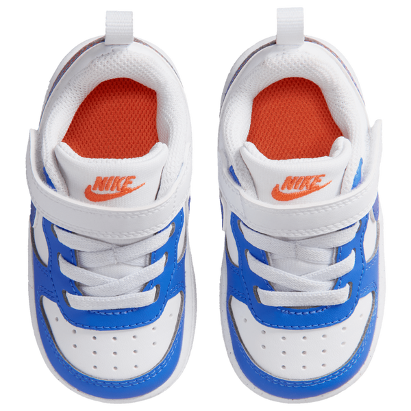 Nike Court Borough Low - Boys' Toddler - Bright Violet/White/Blue Crystal - Image 4