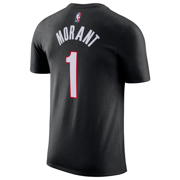 Nike Trail Blazers Name & Number T-Shirt - Men's - Black - Image 2