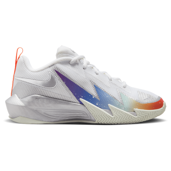 Nike S.T. Dynamite - Boys' Grade School - White/Metallic Silver/Metallic Silver