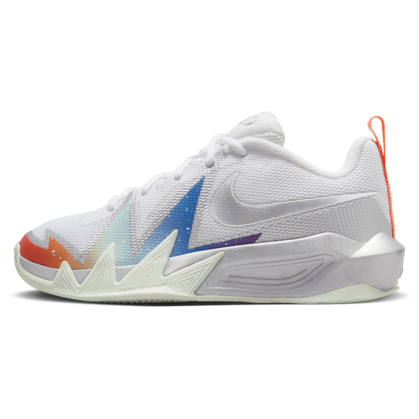 Nike S.T. Dynamite - Boys' Grade School - White/Metallic Silver/Metallic Silver - Image 2