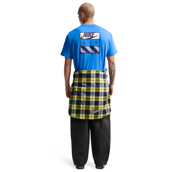 Nike NSW Air Box Loose Tee - Men's - Lt Photo Blue - Image 4