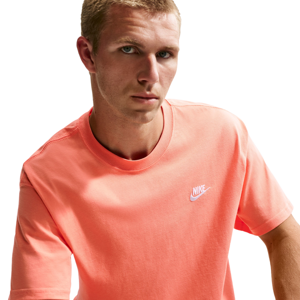 Nike Max 90 Club T-Shirt - Men's - White/Orange Frost - Image 3