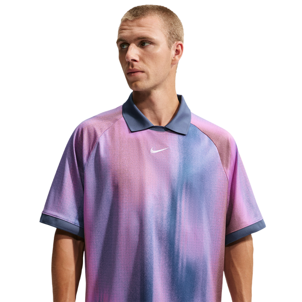 Nike Dri-Fit Jacquard Jersey Top - Men's - Lt Magenta