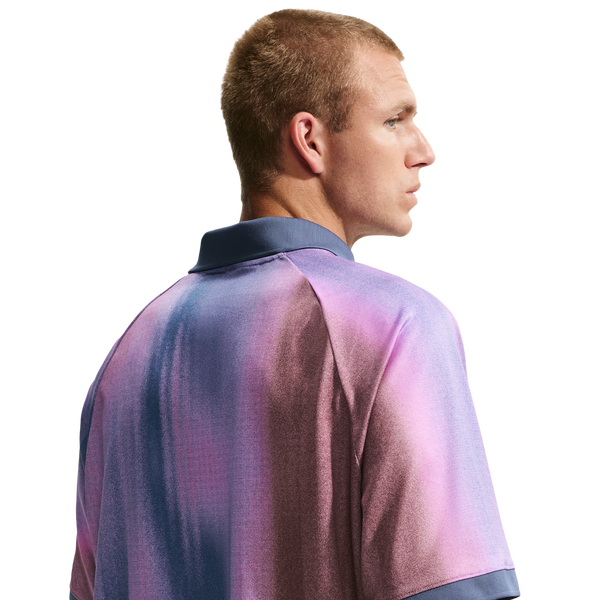 Nike Dri-Fit Jacquard Jersey Top - Men's - Lt Magenta - Image 2