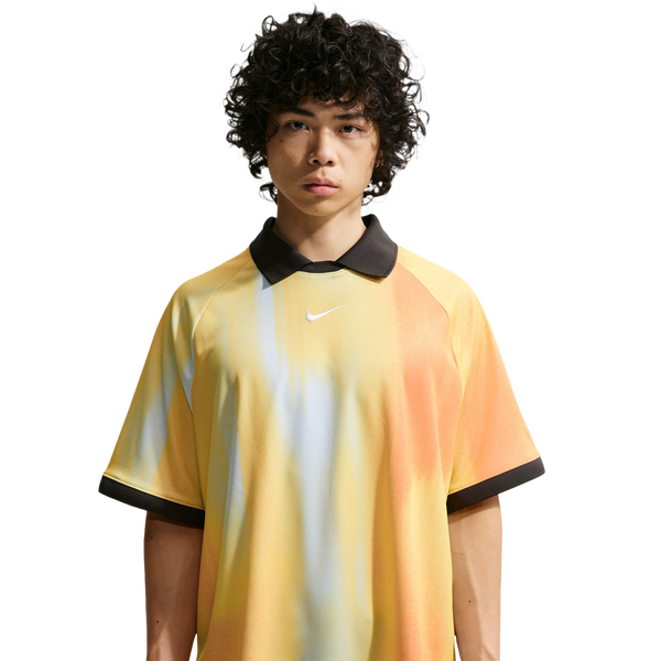 Nike Dri-Fit Jacquard Jersey Top - Men's - Yellow/Black