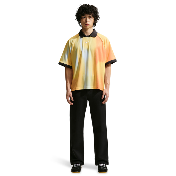 Nike Dri-Fit Jacquard Jersey Top - Men's - Yellow/Black - Image 3