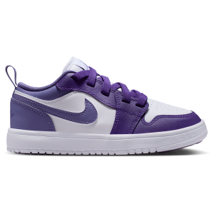 Jordan AJ 1 Low - Girls' Preschool - Court Purple/Dusty Amethyst