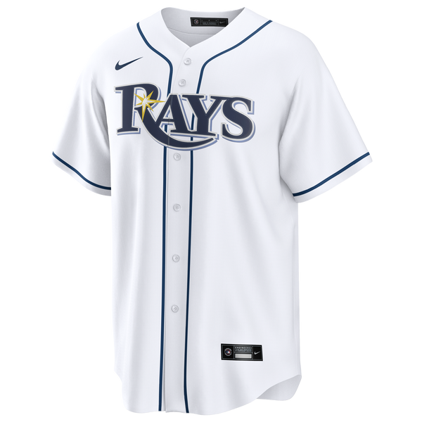Nike MLB Rays Home Jersey 2 - Men's - White - Image 2