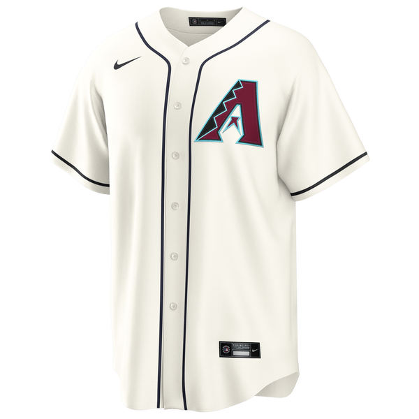 Nike MLB Diamondbacks Home Jersey 2 - Men's - White - Image 2