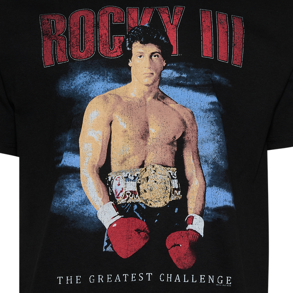 Graphic Tees Rocky Greatest T-Shirt - Men's - Black - Image 2