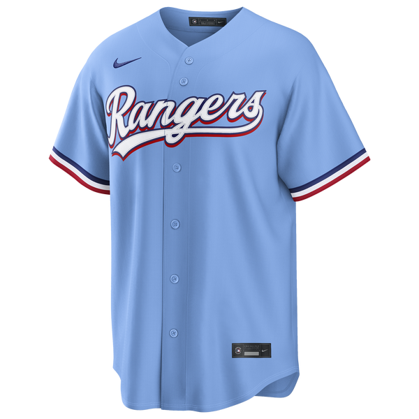 Nike MLB Texas Rangers Alternate Jersey - Men's - Blue - Image 2