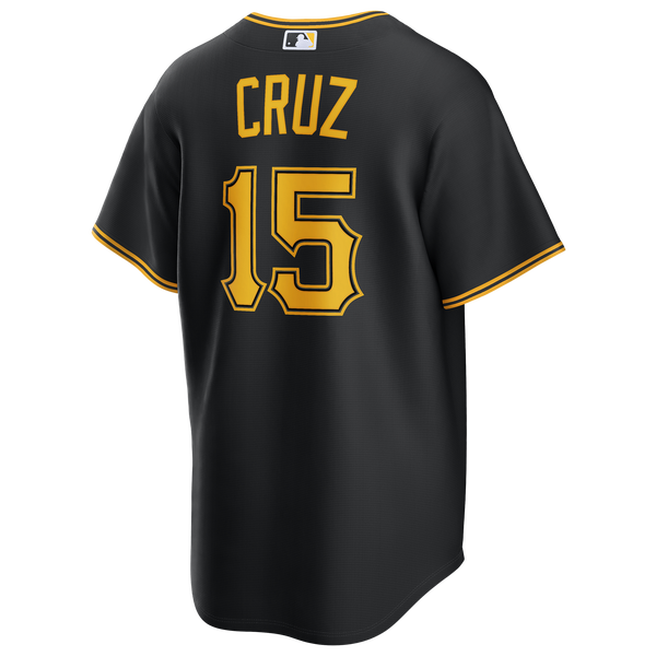 Nike MLB Pittsburgh Pirates Alternate Jersey - Men's - Black - Image 3