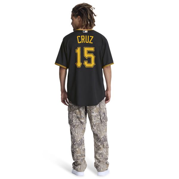 Nike MLB Pittsburgh Pirates Alternate Jersey - Men's - Black - Image 5