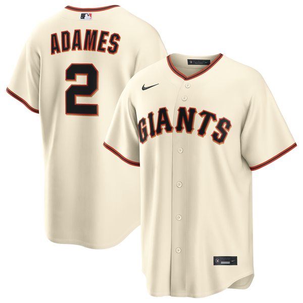 Nike MLB San Francisco Giants Home Replica Jersey - Men's - Wheat