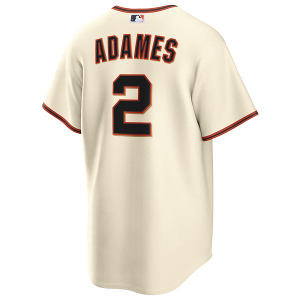 Nike MLB San Francisco Giants Home Replica Jersey - Men's - Wheat - Image 3
