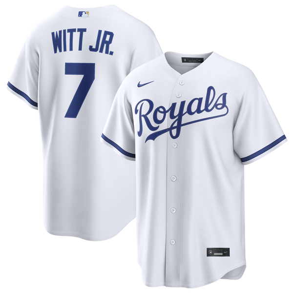 Nike Kansas City Royals Home Replica Jersey - Men's - White