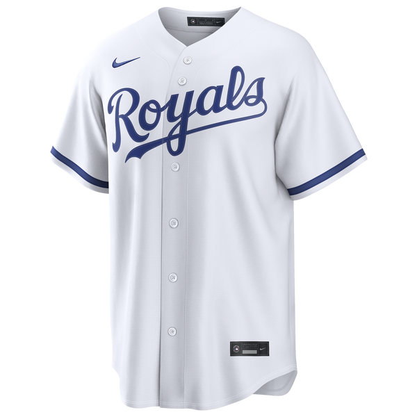 Nike Kansas City Royals Home Replica Jersey - Men's - White - Image 2