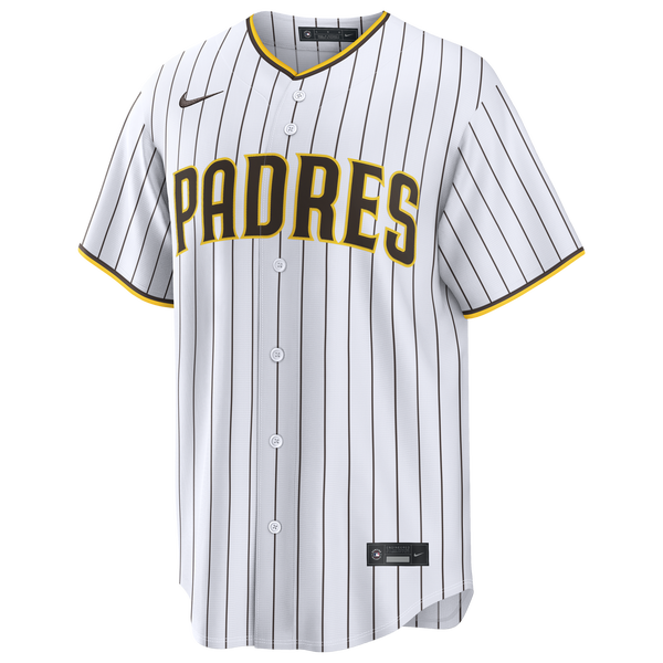 Nike San Diego Padres Home Replica Jersey - Men's - White - Image 4