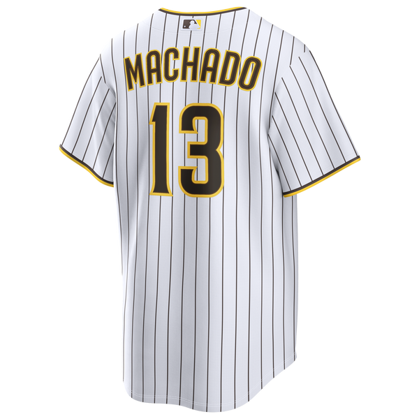 Nike San Diego Padres Home Replica Jersey - Men's - White - Image 5