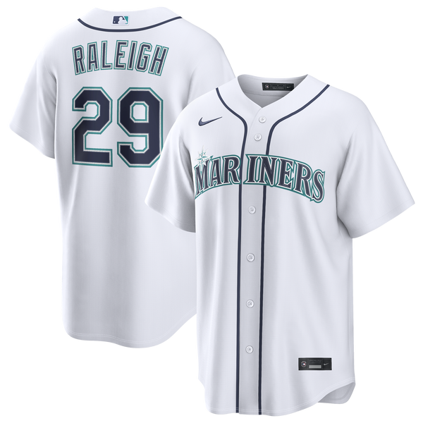 Nike MLB Seattle Mariners Home Replica Jersey - Men's - White