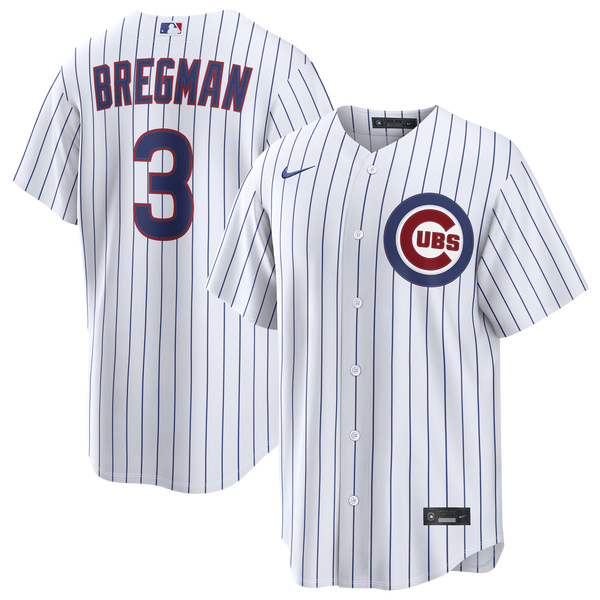 Nike Chicago Cubs Home Replica Jersey - Men's - White