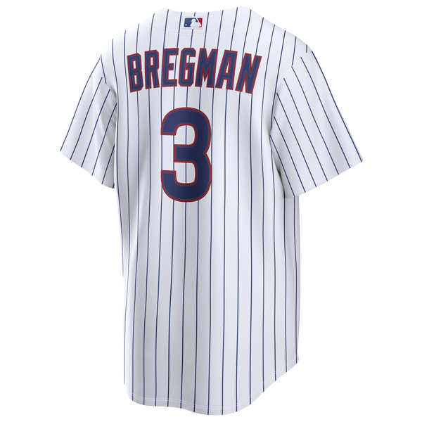 Nike Chicago Cubs Home Replica Jersey - Men's - White - Image 3