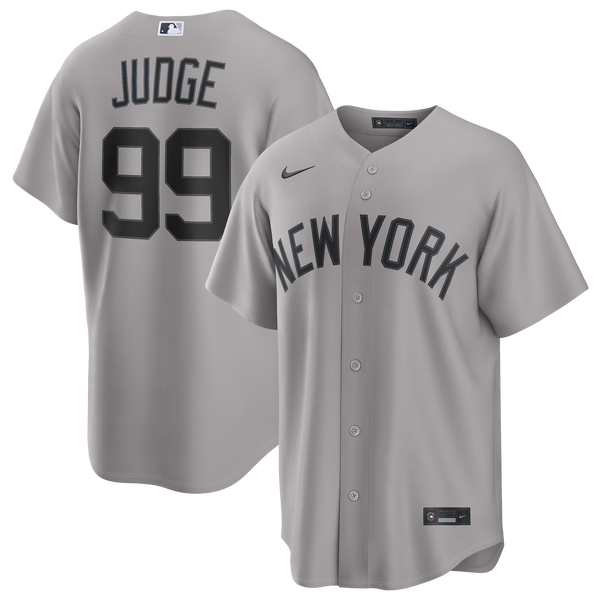 Nike New York Yankees Away Replica Jersey - Men's - Grey