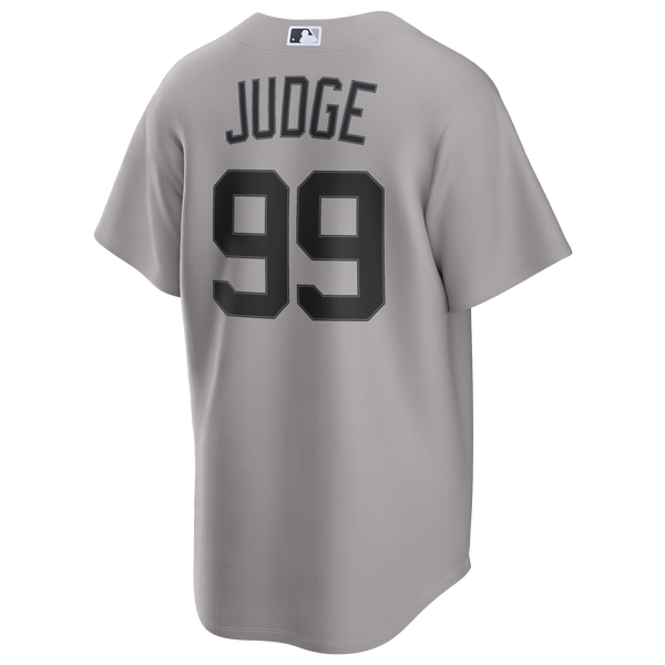Nike New York Yankees Away Replica Jersey - Men's - Grey - Image 3