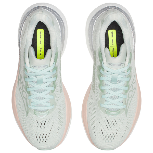 Saucony Ride 19 - Women's - Mist/Cameo - Image 4