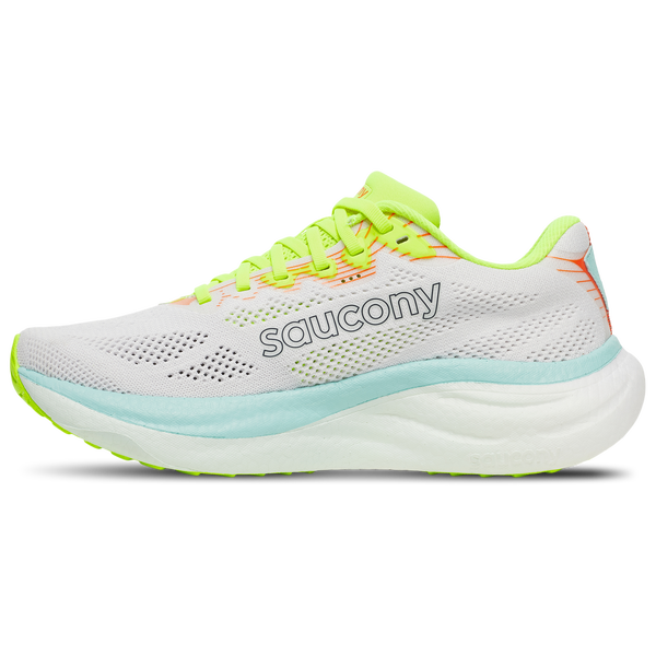 Saucony Ride 19 - Women's - White/Splash - Image 2
