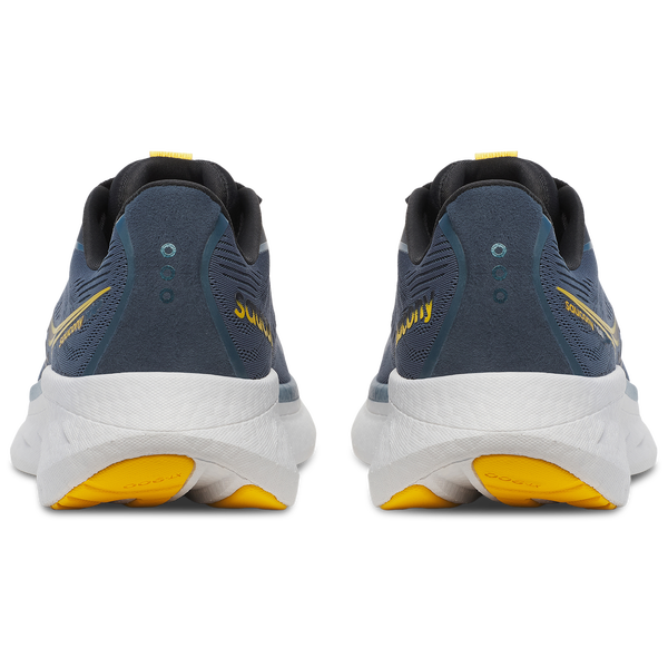 Saucony Ride 18 - Men's - Blue/Yellow - Image 3