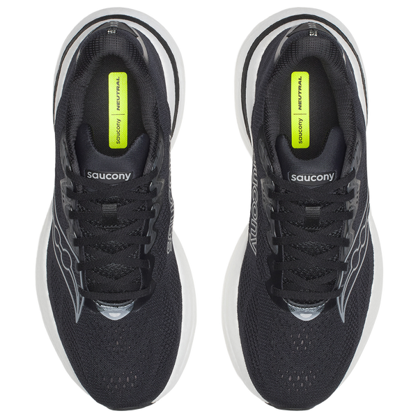 Saucony Ride 19 - Men's - Black/Silver - Image 4