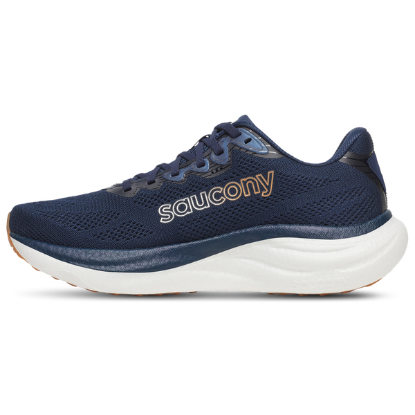 Saucony Ride 19 - Men's - Navy/Gum - Image 2