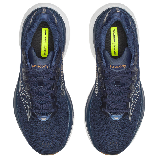 Saucony Ride 19 - Men's - Navy/Gum - Image 4