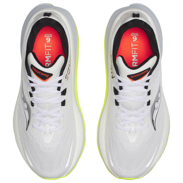 Saucony Hurricane 24 - Men's - White/Black - Image 4