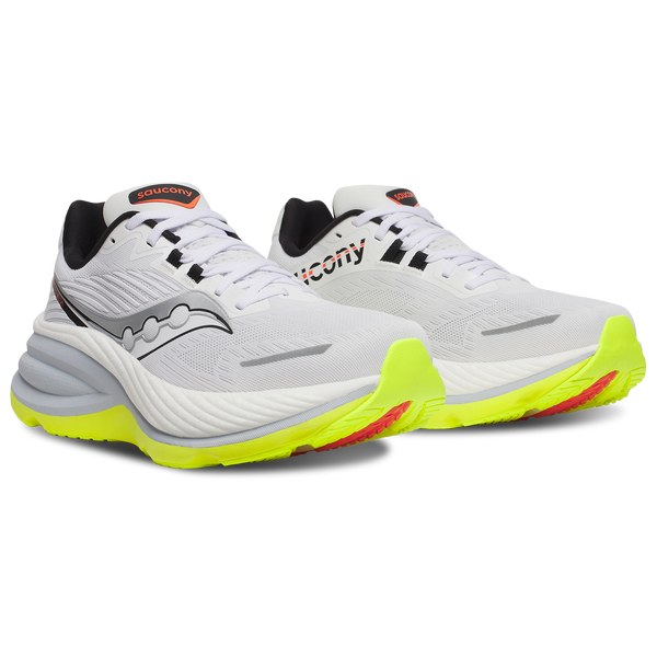Saucony Hurricane 24 - Men's - White/Black - Image 6