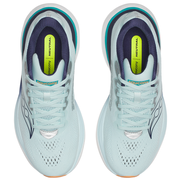 Saucony Ride 19 - Women's - Light Turquoise/Aqua - Image 4