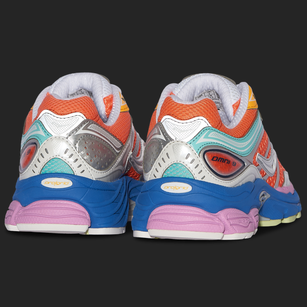 Saucony Progrid Omni 9 - Women's - Orange/Multi - Image 6