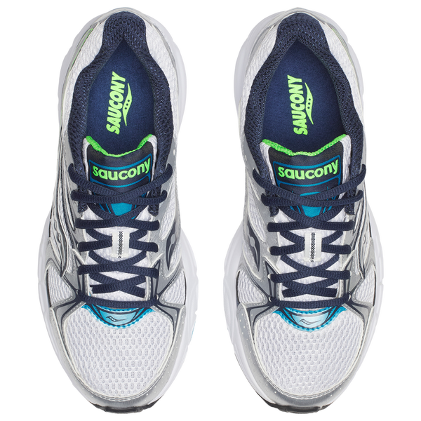 Saucony Ride Millennium - Women's - Silver/Green - Image 4